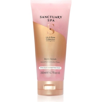 Sanctuary Spa Lily & Rose Collection пилинг-гел с изглаждащ ефект 200ml