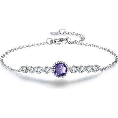 Éternelle Swarovski Elements Mia Purple NR2124 fialová