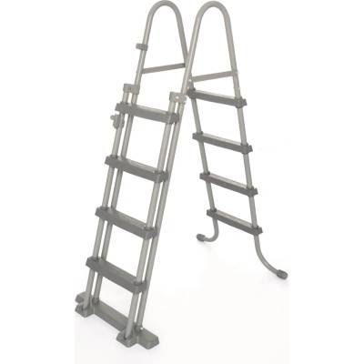 Bestway Стълба за басейн Flowclear, 4 стъпала, 122 см, 58331 (91637)