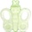 Baby Care ГРИЗАЛКА ПЕПЕРУДА fresh green (10210160007)