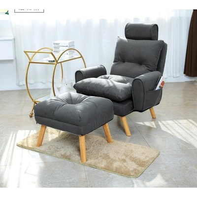 Ekspan S1380 s nastavitelnou opěrkou a s podnožníkem zvor 1 tmavě šedá – Zboží Mobilmania