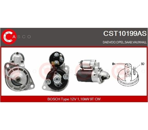 Startér CASCO CST10199AS