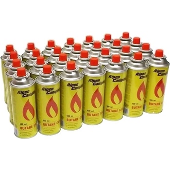 AlpenCamping GAZ plynová kartuš kartuše turistický hořák 20ks 400ml