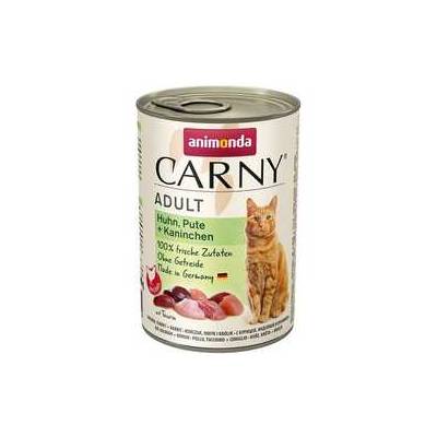 ANIMONDA konzerva CARNY Adult - kura, morka+králik 400g