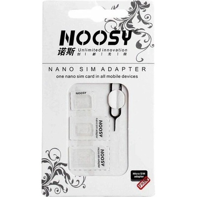 Hurtel Sada SIM adaptérov 3-v-1 + kovový kľúč 758399853898