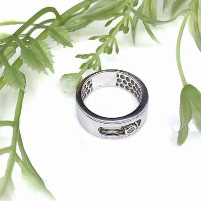 Jan Kos jewellery Stříbrný prsten se zirkonem 12123204