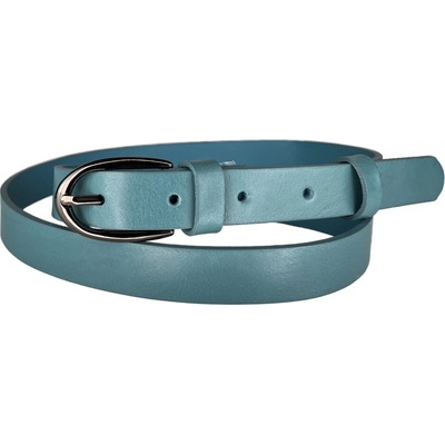 Penny Belts kožený opasek 20-205-57 modrý