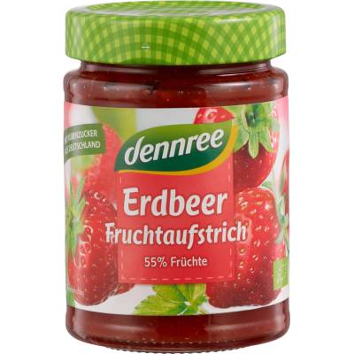Dennree jahodový džem 340 g