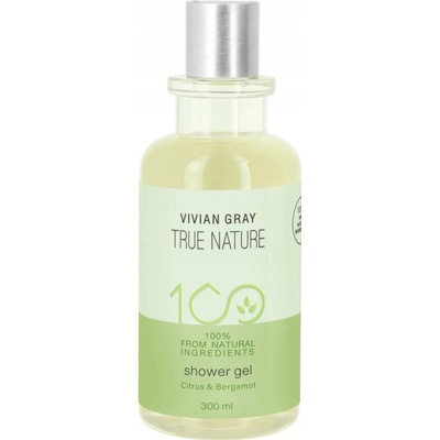 Vivian Gray True Nature Citrus & Bergamot čistiaci sprchový gél 300 ml