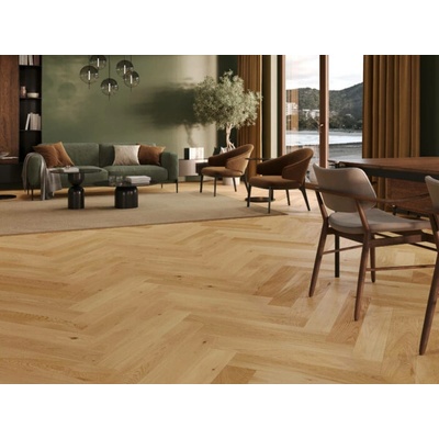 Barlinek Herringbone 130 Dub Bright 1WC000012 41,60 m²