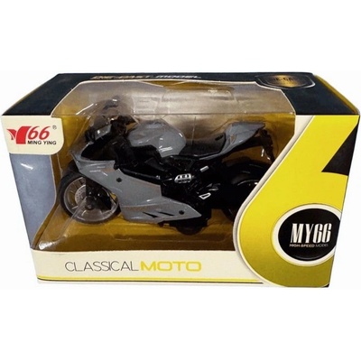 RAYA TOYS Мотор Ducati Raya Toys Classical moto, със звук и светлина, 1: 12