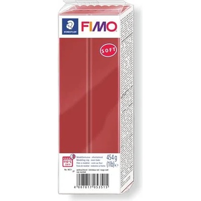 FIMO Глина, 454 g, горима, FIMO "Soft", коледно червено 8021-2 (8021-2)