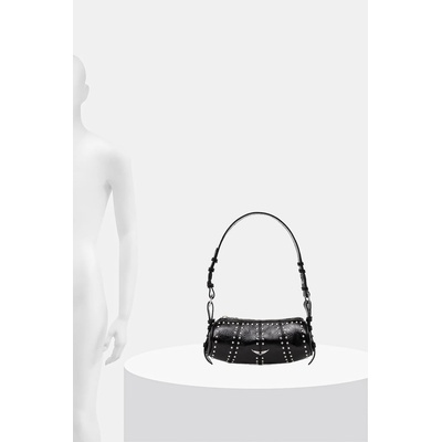 Zadig&Voltaire Кожена чанта zadig&voltaire le roudoudou studs (lwba04177)