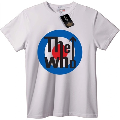 NOONEBRAND Тениска с Лого Мишена на The Who - 6XL, Black