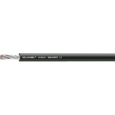 Helu 38521-100 kábel, NSHXAFÖ 1.8/3 kV, 1 x 10 mm², čierna, 100 m