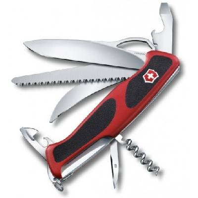 Multifunkční kapesní nůž Victorinox RangerGrip 57 Hunter, červený