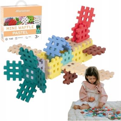 Marioinex MINI WAFLE PASTEL 140 ks