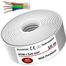 MAS-Premium 15 m NYM-J 5x4 mm²