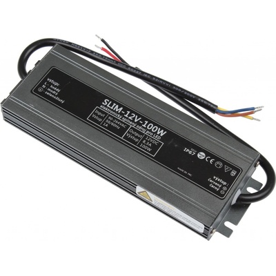 T-LED, LED zdroj 12V 100W SLIM-12V-100W