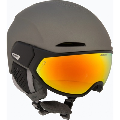 Alpina Ски каска Alpina Oro QV Mips gunmetal matt