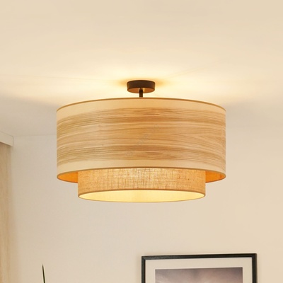 Brilagi - Плафон MONTANA BOHO 1xE27/15W/230V, Ø 60 см, кафяв (BG1189)