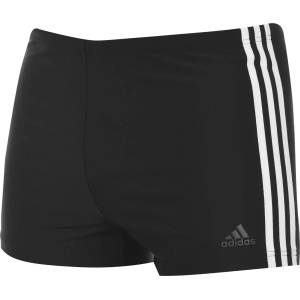 Adidas 3S Infinitex Drive Boxer Trunks Mens - Black/White