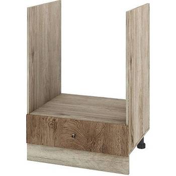 ИРИМ Долен кухненски шкаф за вградена фурна Сити АРФ-Дъб натурал-06-36 60 см