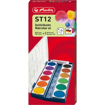 Herlitz Vodové farby 12 farieb