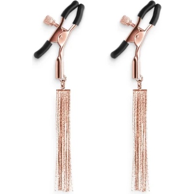 NS Novelties Щипки за гърди с украшения Bound NIpple Clamps Rose Gold