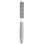 Olivia Garden Expert Blowout Shine Round Brush White & Grey 15 mm