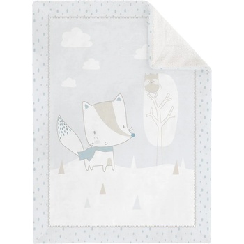 Image 1 of KikkaBoo Супер меко бебешко одеяло с шерпа 110/140 см Little Fox (31103020140)