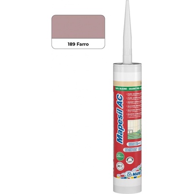 Mapesil AC 189 sanitární silikon 310 g Farro