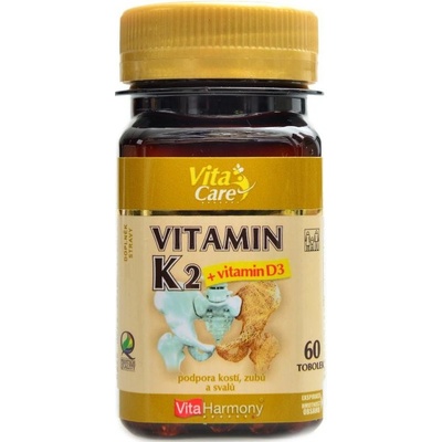 Vita Harmony Vitamin K2 100 µg + D3 25 µg 60 toboliek