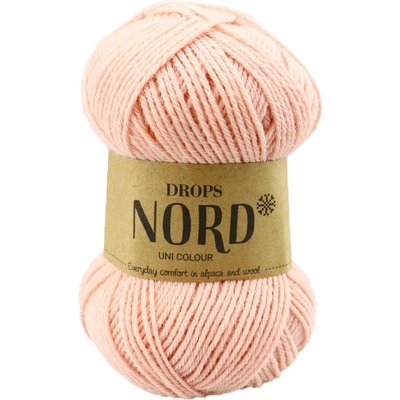 Drops Nord UNI 27 světlá broskvová