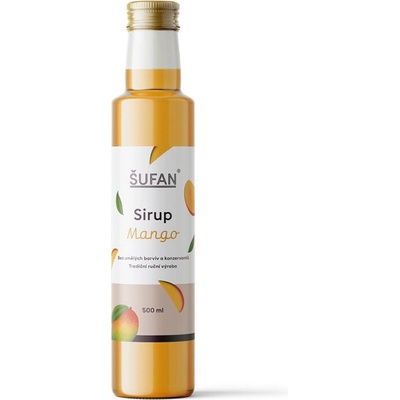 Šufan Mangový sirup 500 ml – Sleviste.cz