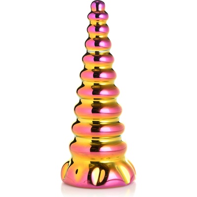 Creature Cocks Twilight Rainbow Glass Dildo
