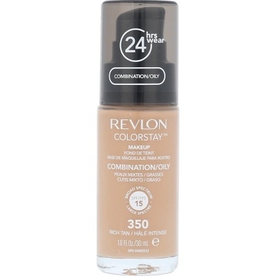 Revlon Colorstay Makeup Combination Oily Skin фон дьо тен за смесена и мазна кожа 30 мл 350 Rich Tan