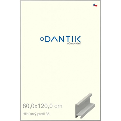 DANTIK rám na obraz 80 x 120 Dýha barevná šedá