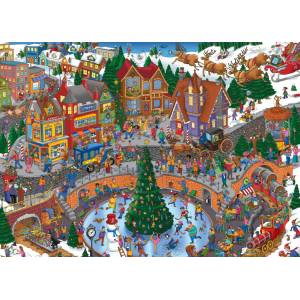 Grafika Art Puzzle - Puzzle Skelton: Holiday Havoc - 1 500 piese