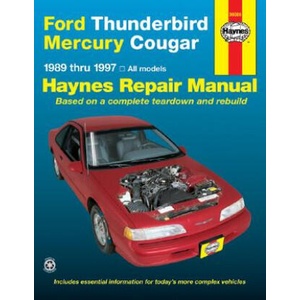 Ford Thunderbird and Mercury Cougar (1989-97) Automotive Repair Manual (ISBN: 9781563923111)