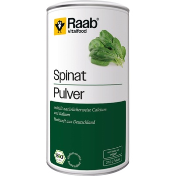 Raab Vitalfood Био спанак на прах - 210 г