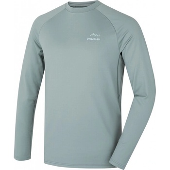 HUSKY Мъжка термо тениска с дълъг ръкав Tromi M, избледняло зелено (hsk-HT0-0817)