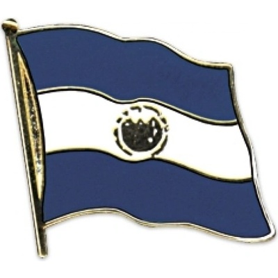 Odznak (pins) 20mm vlajka Salvador - farebný