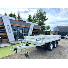 DEBON Sklápěcí přívěs PW 1.2 MANUAL®, 300x160x30, 660 kg, 2600 kg