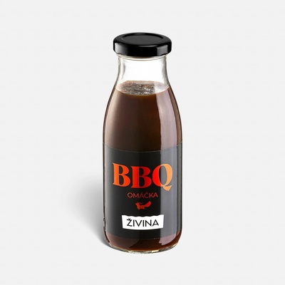 Živina BBQ omáčka Červený jelen na grilování s kouřovou chutí 270 g