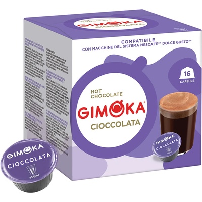 Gimoka Cioccolata - Gimoka - 16 капсули за Dolce Gusto