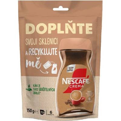 NESCAFÉ CREMA Extra bohatá pěna instantní káva 150 g