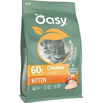 Oasy Cat Superior Kitten kuřecí 1,5 kg