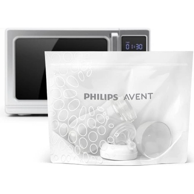 Philips AVENT Торбички за стерилизация в микровълнова фурна, 5 бр