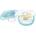 Bebeconfort Силиконови залъгалки Bebe Confort - Physio Air, 2 броя, 6-18м, The Gardener Blue/Yellow (3104201880)